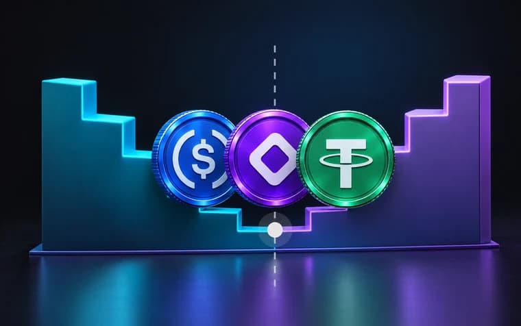 Trading Vaults: USDC, MON and USDT coins on a market-making depth chart